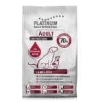 Platinum Adult sausas maistas šunims su ėriena ir ryžiais 1,5 kg
