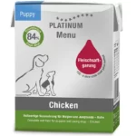 Platinum Menu paštetas jauniems šunims Puppy su vištiena 185g