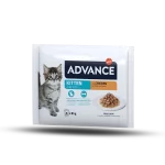 Advance Wet Kitten Chicken Flow konservai kačiukams 4x85 g