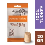 Nature's Variety Meat Bites skanėstai šunims (kalakutiena) 20 g - Image 3