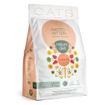 Natura Diet Kitten Salmon sausas maistas kačiukams 3 kg