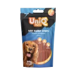 UNIQ PETS DOG SNACKS WAGGI juostelės su triušiena 80 g