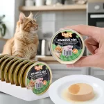 UNIQ PETS CAT WET FOOD ROYAL paštetas su triušiena ir gysločio sėklomis 30 g - Image 2