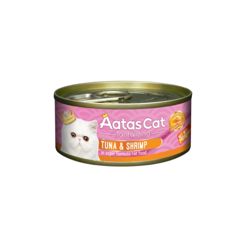 aatas_cat_tuna_shrimp w Aatas Cat Tantalizing konservas katėms Tuna&Shrimp 80 g - Image 1